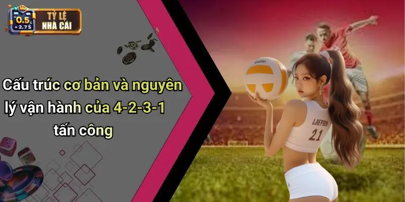 Cấu trúc cơ bản và nguyên lý vận hành của 4-2-3-1 tấn công