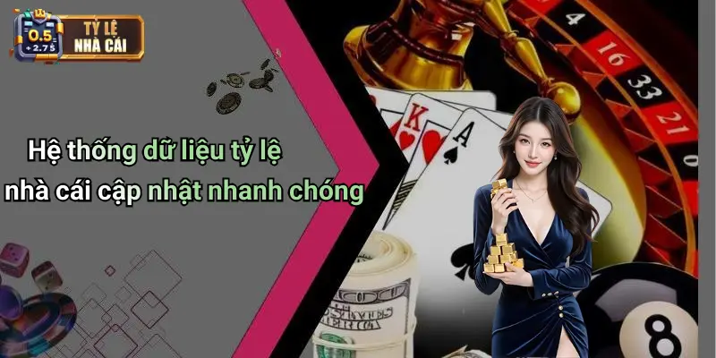 Hệ thống dữ liệu tỷ lệ nhà cái cập nhật nhanh chóng