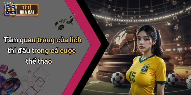 Tầm quan trọng của lịch thi đấu trong cá cược thể thao