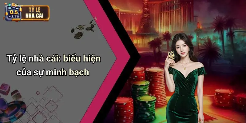 Tỷ lệ nhà cái: biểu hiện của sự minh bạch