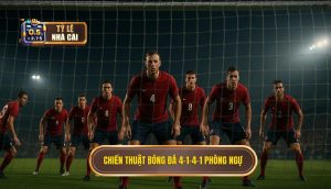 Chiến thuật bóng đá 4-1-4-1 phòng ngự