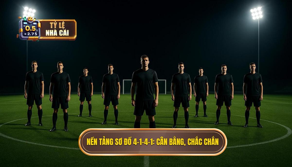 Nền tảng của sơ đồ 4-1-4-1_ Cân bằng và sự chắc chắn