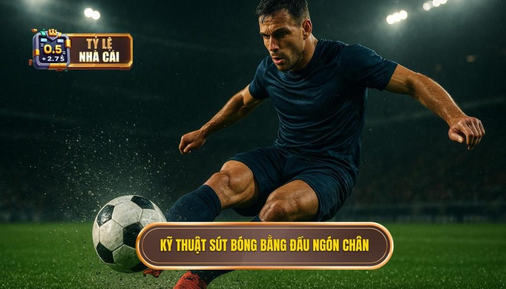 Kỹ thuật sút bóng bằng đầu ngón chân