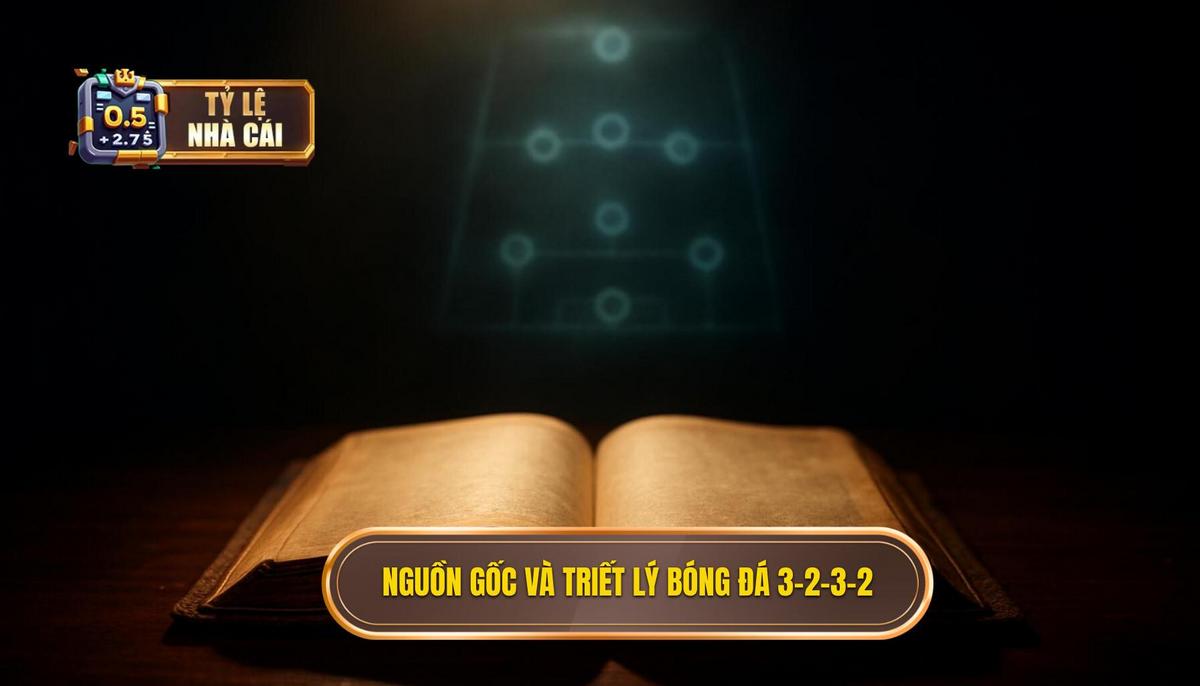 Nguồn gốc và Triết lý cốt lõi của Chiến thuật bóng đá 3-2-3-2