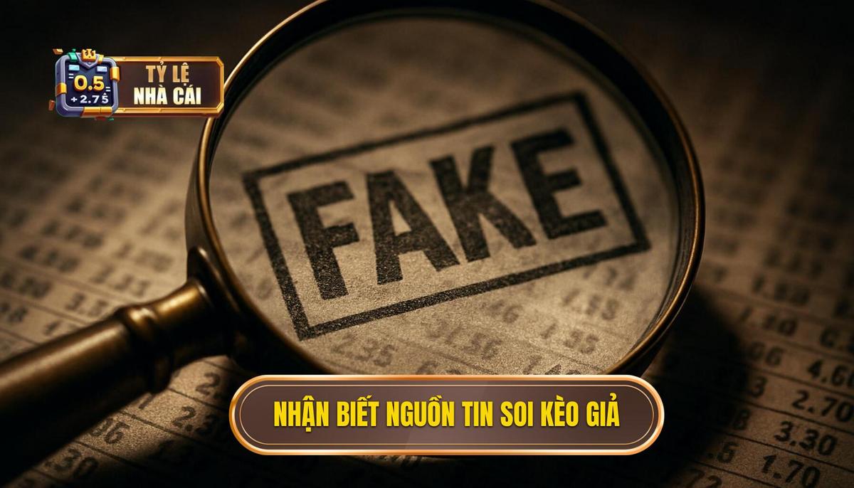 Dấu hiệu nhận biết các nguồn tin soi kèo giả mạo