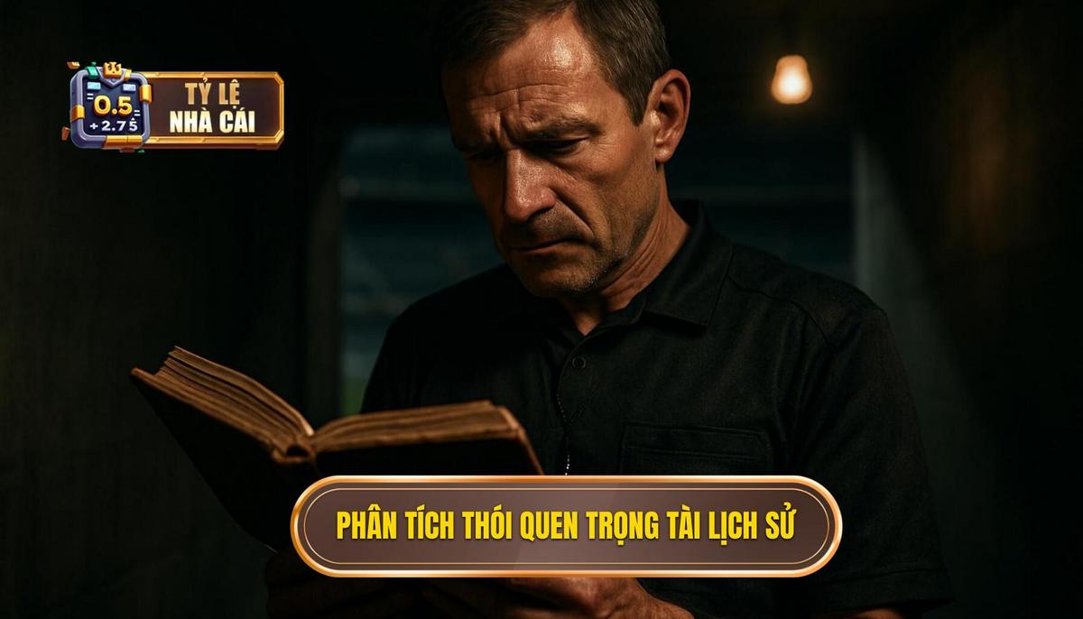 Phân tích dữ liệu lịch sử và thói quen của trọng tài