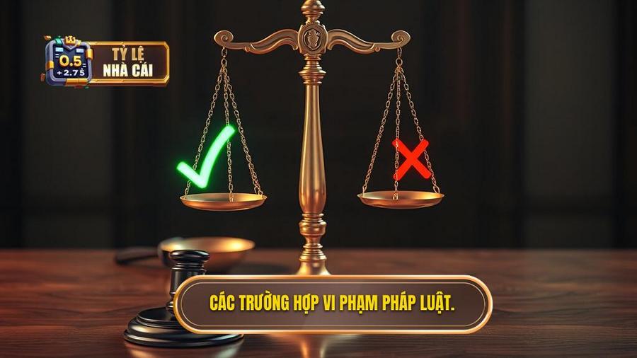 2. Các trường hợp vi phạm pháp luật.