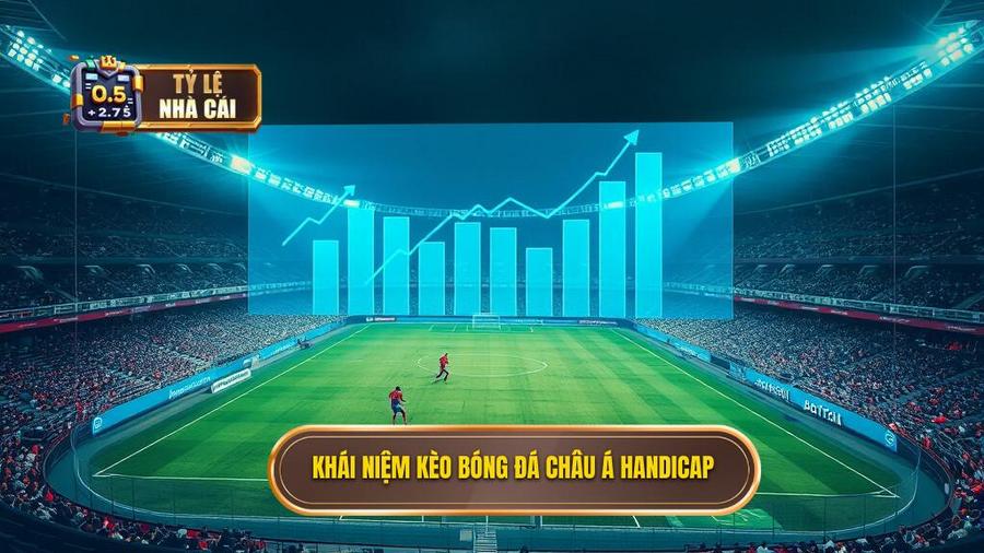 1. Khái niệm kèo bóng đá Châu Á Handicap