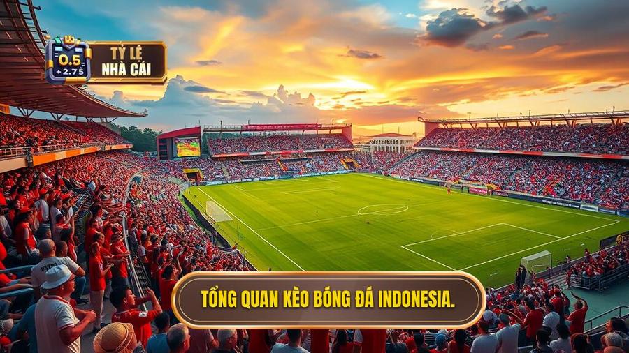 1. Tổng quan kèo bóng đá Indonesia.