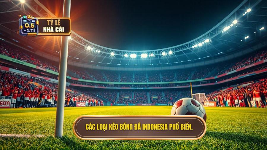 2. Các loại kèo bóng đá Indonesia phổ biến.