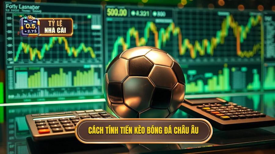 3. Cách tính tiền kèo bóng đá Châu Âu