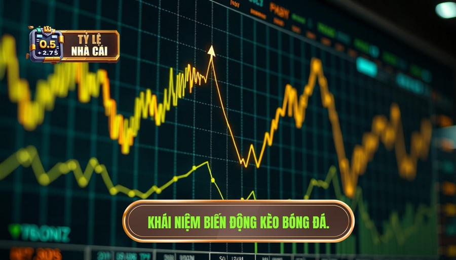 Khái niệm biến động kèo bóng đá