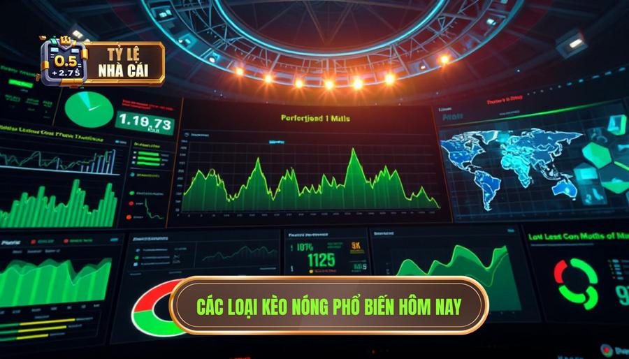 Các loại kèo nóng phổ biến hôm nay