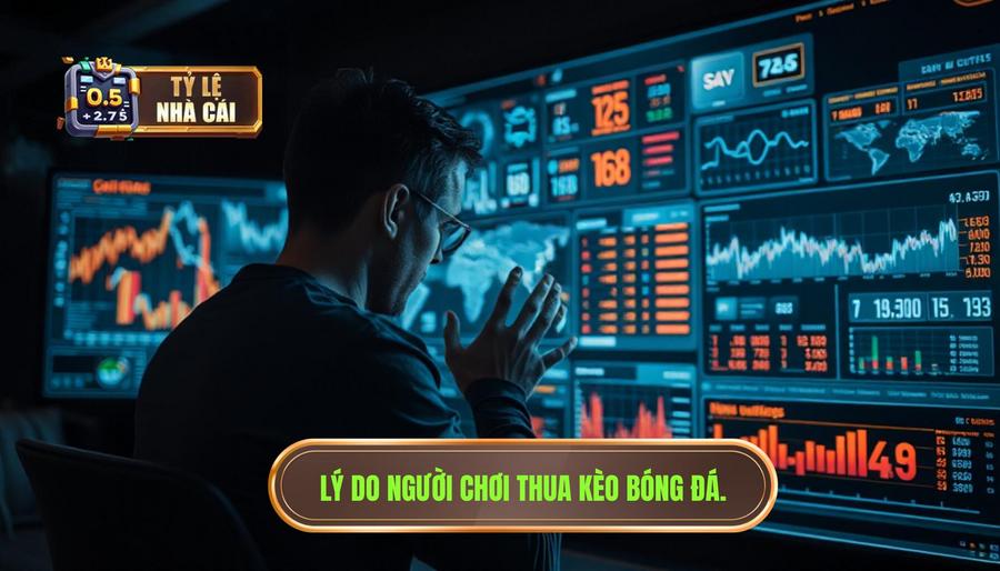 Phân tích đa chiều: Tại sao người chơi thường thua khi bắt kèo bóng đá ăn tiền?