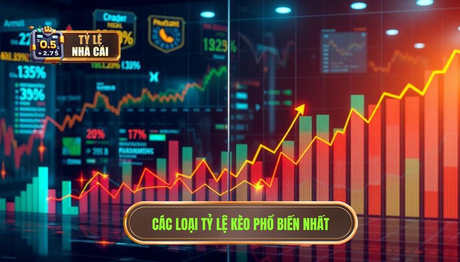 2. Các loại tỷ lệ kèo phổ biến cần theo dõi 2. Các loại tỷ lệ kèo phổ biến cần theo dõi